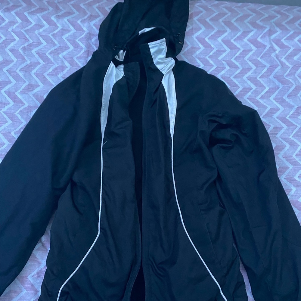 A warm winter jacket